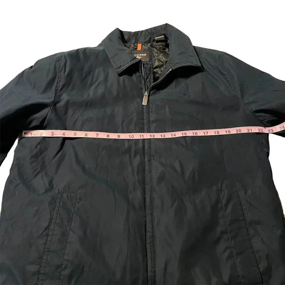 Dockers Men's Utility Jacket Navy Blue Size L Mid-Length Casual Zip-Up - Picture 13 of 15